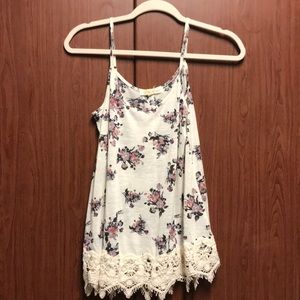Rewind Floral Boho Tank Top